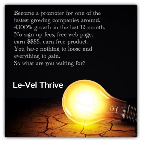 Thrive By Le Vel Le Vel Premium Lifestyle Thrive Life Thrive How