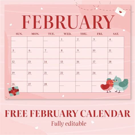 10 Free Calendars February Masterbundles