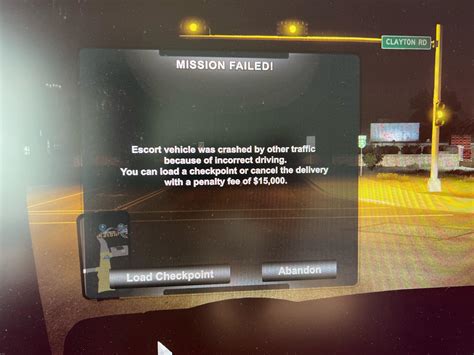 In ATS, took a special cargo job from Farmington NM to Raton NM and