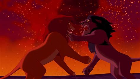 The Lion King 1994 Battle For Pride Rock Scene With 2019 Score 23