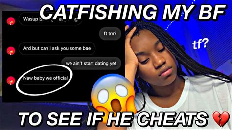 Catfishing My Boyfriend To See If He Cheats You Wont Believe This