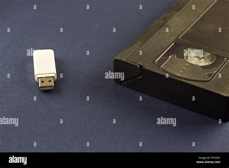 Flashdrive And Videocassette Hi Res Stock Photography And Images Alamy