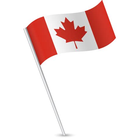 Printable Country Flag Of Canada Flagpole Vector Country Flags Of