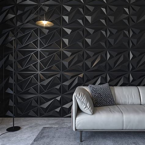 Buy Art3dwallpanels Pvc 3d Wall Panel Diamond For Interior Wall Décor