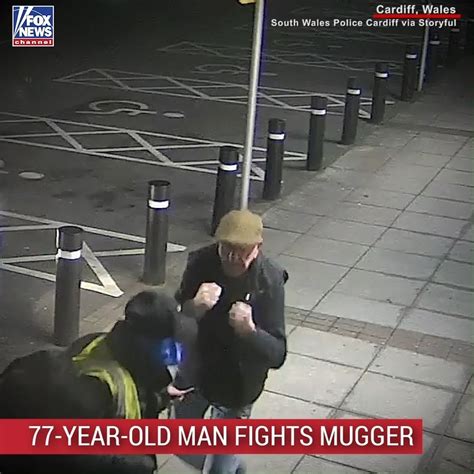 Uk Man 77 ‘bravely Fights Off Atm Mugger In Boxing Match Caught On