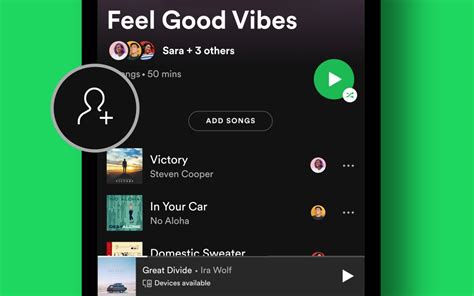 spotify makes it easier to add people to collaborative playlists