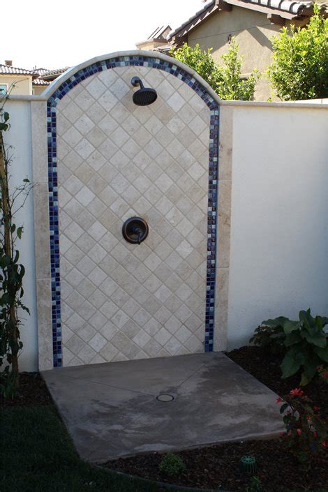 Outdoor Shower Ideas And Design Landscaping Network