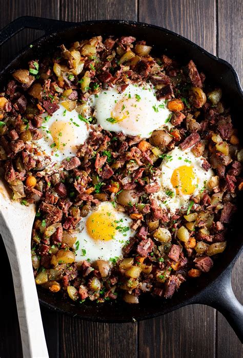 Corned Beef Hash And Eggs Recipe Kitchen Swagger