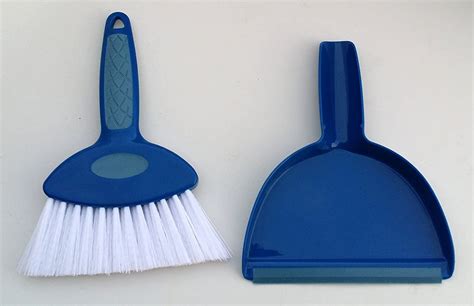 Hefty And Durable Small Hand Broom With Snap On Dust Pan Available In