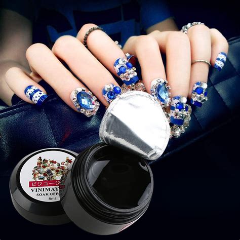 Looking for a good deal on gel glue nail? 1PC Fashion UV Gel Nail Polish Glue Rhinestone Adhesives ...