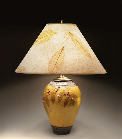 Yellow Ceramic Table Lamp Gives Highlights To Any Zone Of Your Room