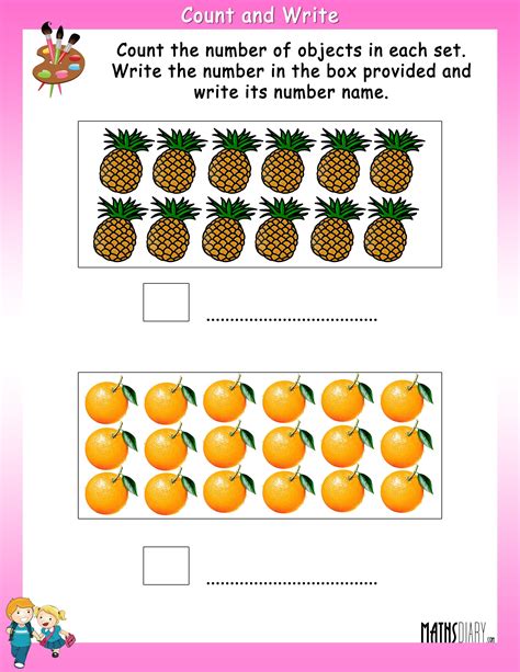 Count By Numbers Worksheets