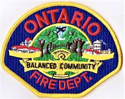 ‪ontario Fire Department Patch Insigniaonlinees‬ Patches