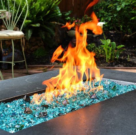 1 4 Azuria Reflective Fire Glass Fire Glass Fire Urn Fire Bowls