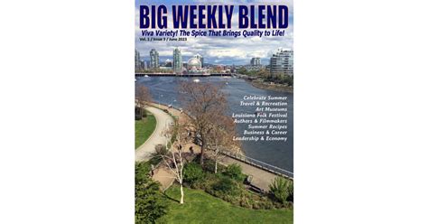 big weekly blend vol 1 issue 4 june 2023 blend radio and tv magazine