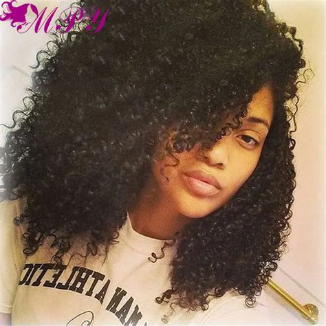 A Peruvian Kinky Curly Virgin Hair Unprocessed Afro Kinky Curly Hair Weave Cheap Human Hair