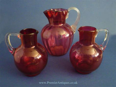 Premier Antiques Antique Cranberry Glass