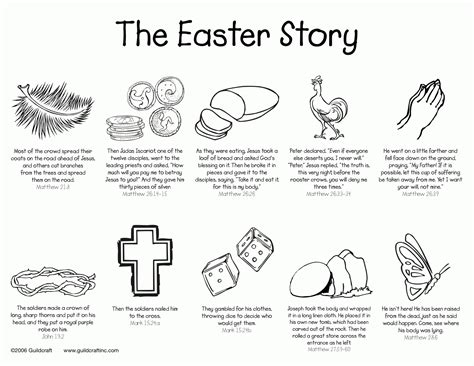 Free Printable Easter Story Printables
