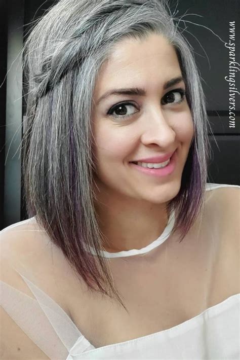 Gorgeous Gray Hairstyles To Try While Growing Out Gray Hair