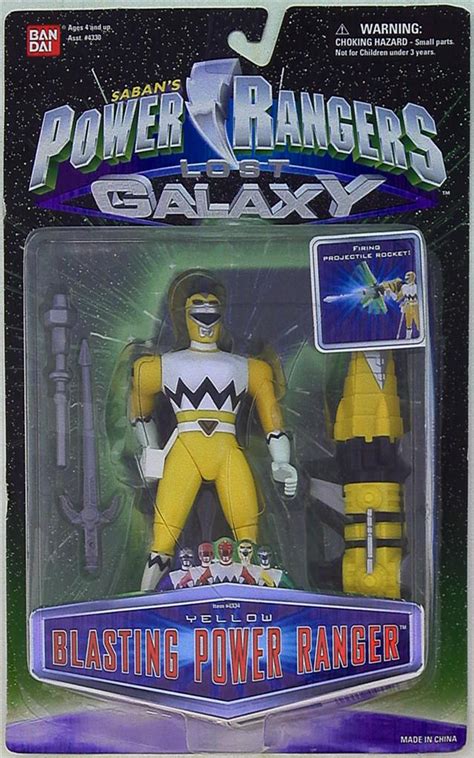 Usa Pr Lost Galaxy Power Ranger Lost Galaxy Yellow Blasting Power