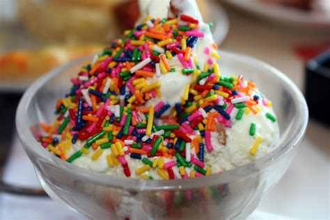 Ice Cream With Candy Sprinkles Free Stock Photo Public Domain Pictures