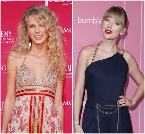 taylor swift s transformation over the years see then and now