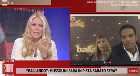 Alessandra Mussolini In Lacrime A Storie Italiane Non So Se Riuscir