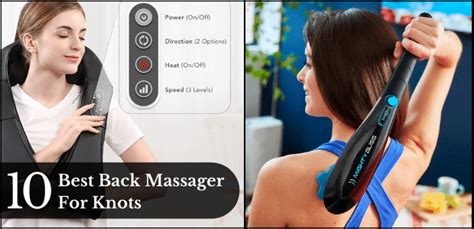 10 Best Back Massager For Knots Reviews Buying Guide