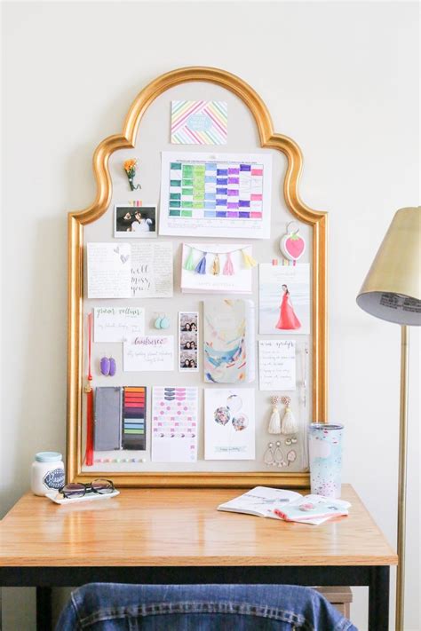 How To Decorate A Pinboard The Bella Insider Decor Dorm Room Wall