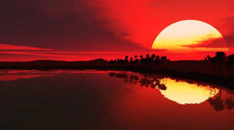 Magic Sunset Animated Wallpaper