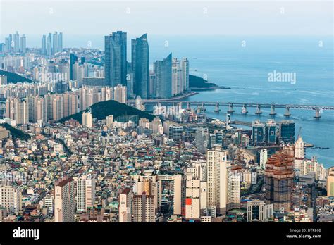 Busan City Skyline Yeongnam Province South Korea Stock Photo Alamy