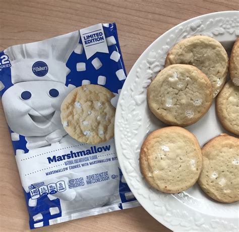 See more ideas about cookie recipes, cookie dough, recipes. Pillsbury Marshmallow Cookies Review | Snowman cookies ...