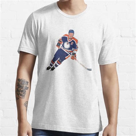 Wayne Gretzky Oilers T Shirt For Sale By Rattraptees Redbubble
