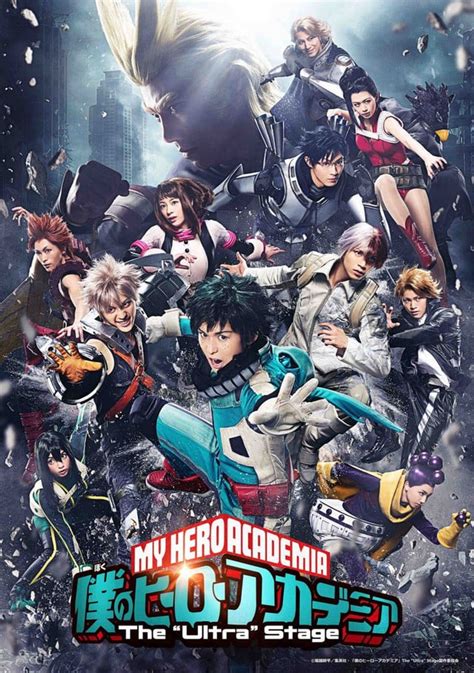 Mha Live Action Stage Show Postertrailer Revealed