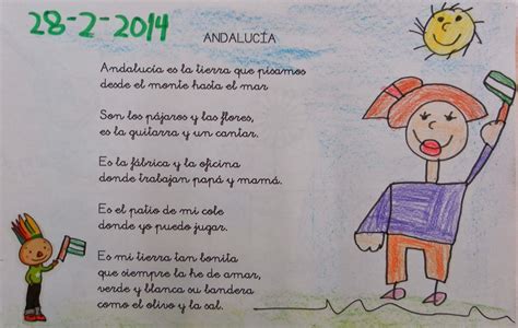 Trabajando En Educación Infantil 10 Poesías Para El Día De Andalucía