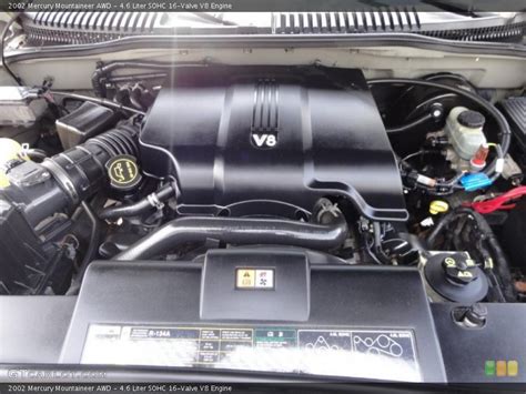 46 Liter Sohc 16 Valve V8 Engine For The 2002 Mercury Mountaineer