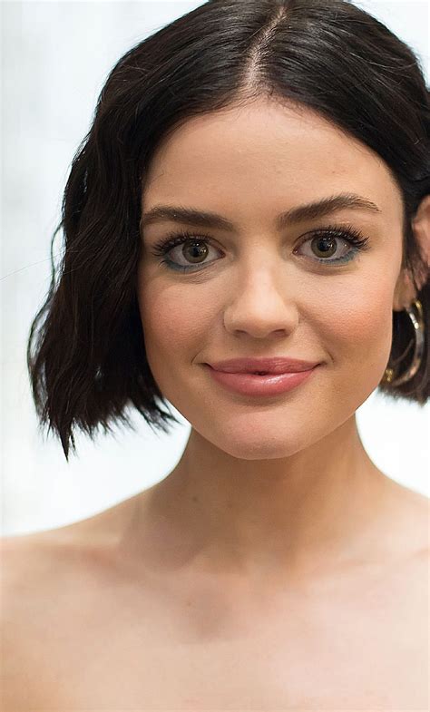 1280x2120 Brunette Lucy Hale Short Hair Iphone 6 Plus Lucy Hale Iphone