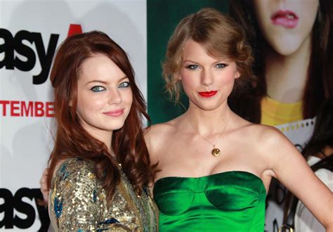Emma Stone And Taylor Swift Had A Major Falling Out