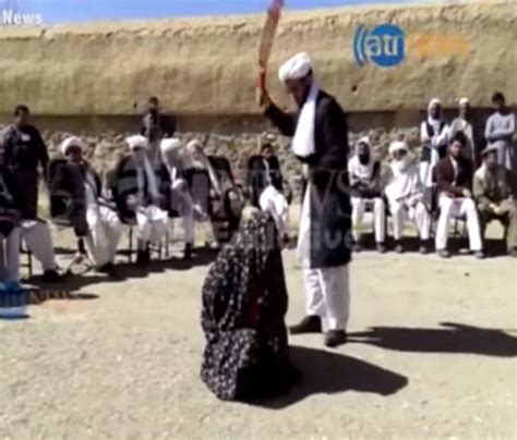 Footage Released Of Woman And Man Given 100 Lashes In Public For