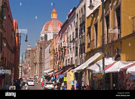 An Old Street In Mexico City Mexico South America Stock Photo Alamy