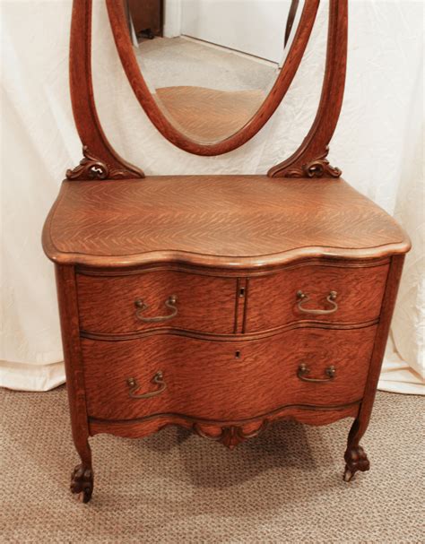 Bargain Johns Antiques Antique Oak Princess Dresser Original