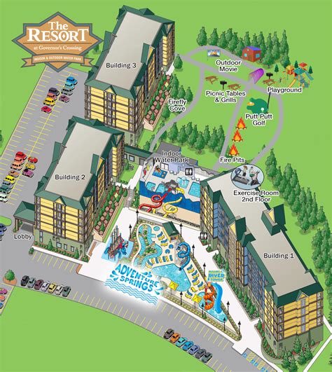 Map Of The Resort At Governors Crossing