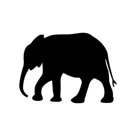 Elephant Silhouette Vector Png Elephant Icon Elephant Icons Elephant