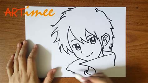 How To Draw Anime Step By Step Boy Learn How To Draw Step By Step In A