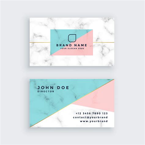 Maybe you would like to learn more about one of these? marble business card in pastel colors - Download Free Vector Art, Stock Graphics & Images