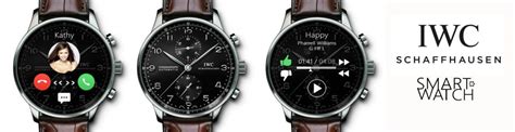 New Concept Watch Iwc Schaffhausen Is A New Classy Smartwatch Concept Phones