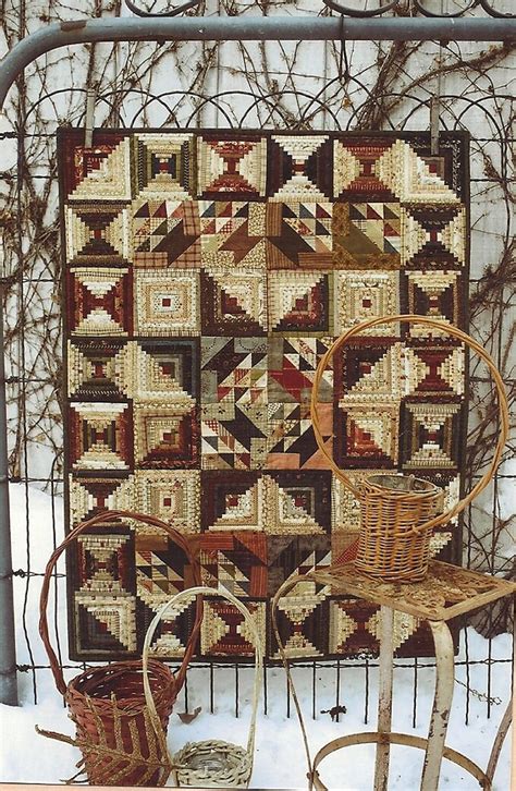 Primitive Folk Art Wall Quilt Pattern Small By Primfolkartshop