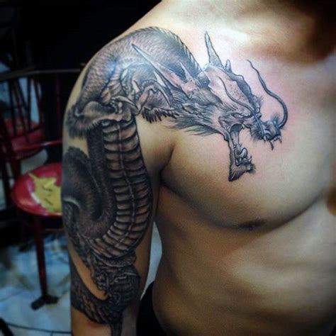 Chinese Dragon Tattoos For Men Half Sleeve Tattoos For