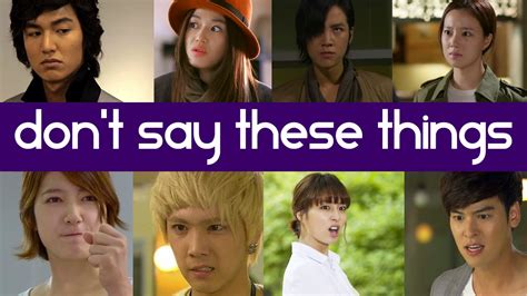 Top 20 Things You Should Never Say To An Asian Drama Fan Youtube