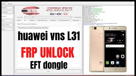 Huawei P9 Lite Vns L31 Frp Remove Done By Eft Dongle Frp Bypass Easy